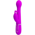 PRETTY LOVE - DEJON RABBIT 3-IN-1 MULTIFUNCTION VIBRATOR PURPLE