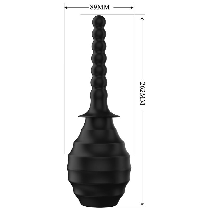 MR PLAY - POWERFUL REMOTE CONTROL BLACK ANAL PLUG VIBRATOR