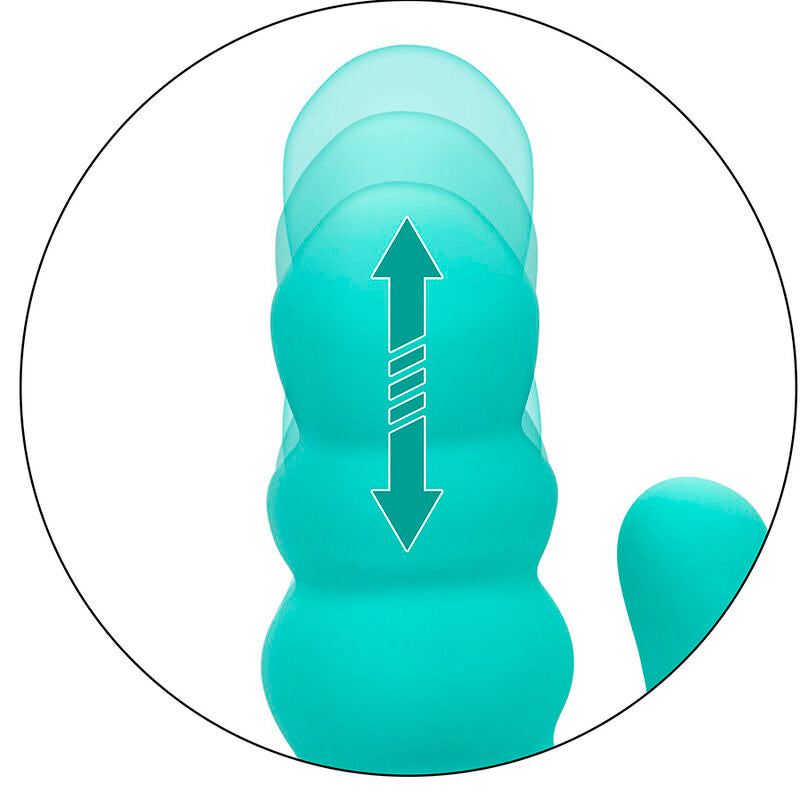 CALEXOTICS - DEL MAR DIVA RABBIT VIBRATOR AQUA GREEN BY CALIFORNIA DREAMING