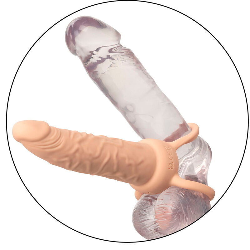 CALEXOTICS - PERFORMANCE MAXX RECHARGEABLE DOUBLE PENETRATOR FAIR SKIN