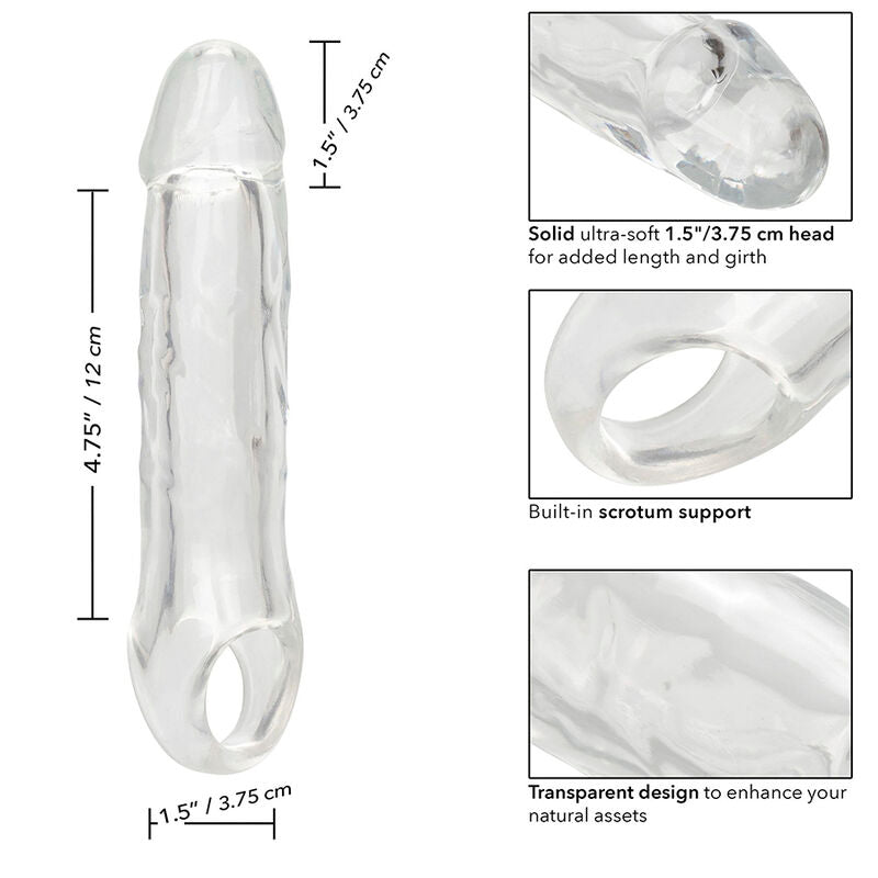 CALEXOTICS - PERFORMANCE MAXX EXTENSION 6.5" CLEAR