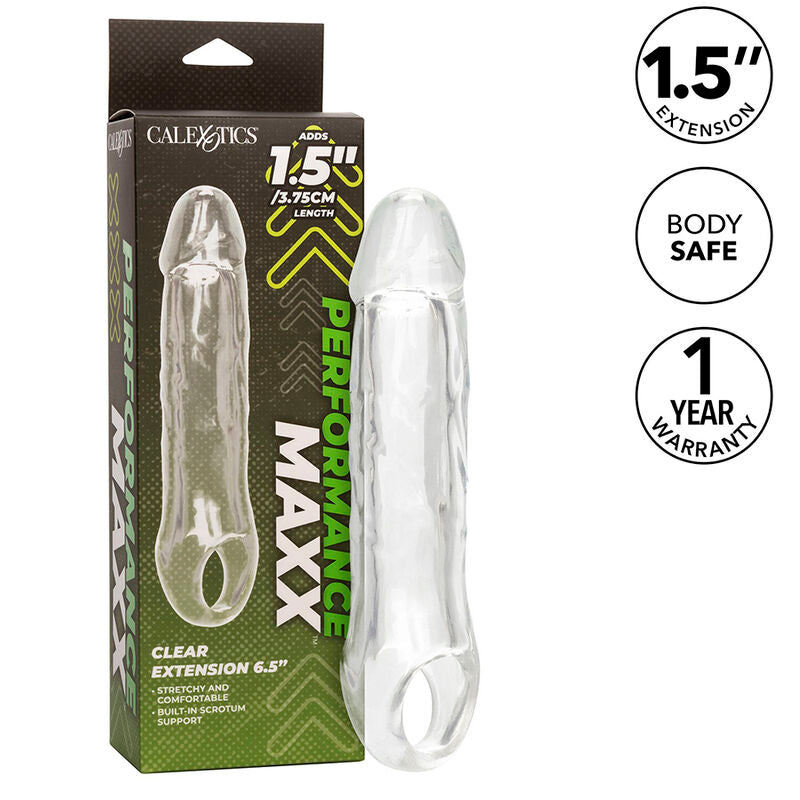 CALEXOTICS - PERFORMANCE MAXX EXTENSION 6.5" CLEAR