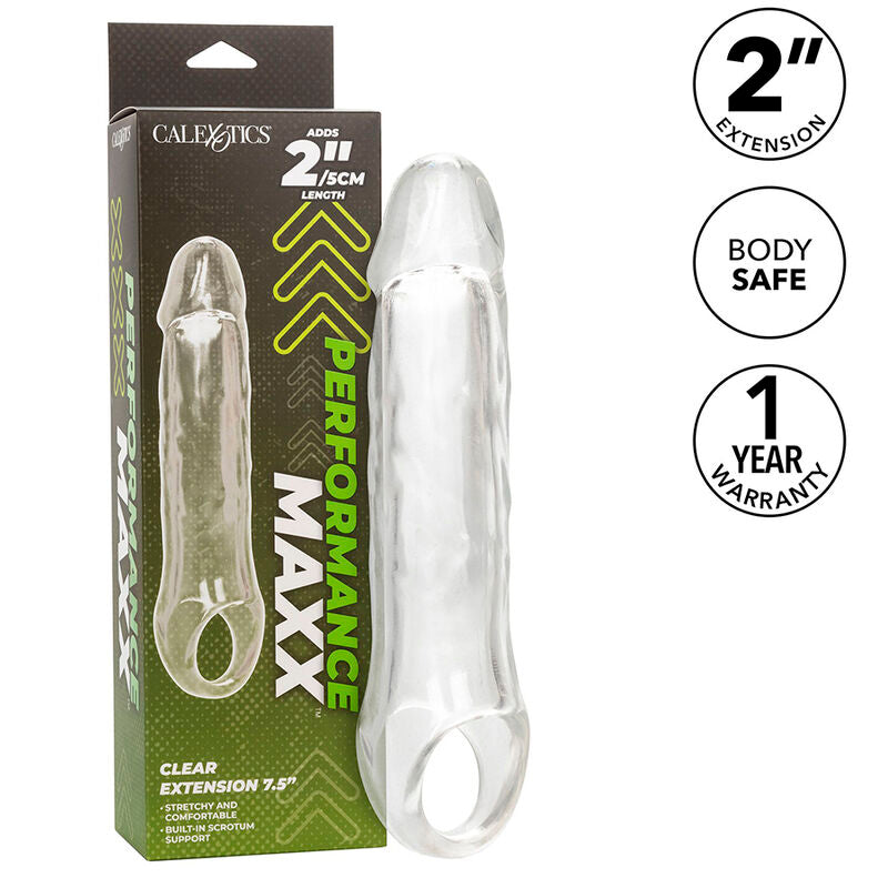 CALEXOTICS - PERFORMANCE MAXX CLEAR EXTENSION 7.5 CLEAR