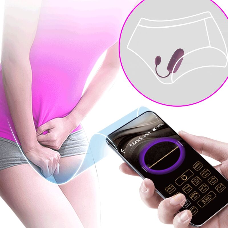 PRETTY LOVE - LILA APP CONTROLLED VIBRATING EGG NYMPH
