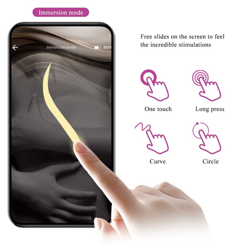 PRETTY LOVE - LILA APP CONTROLLED VIBRATING EGG NYMPH