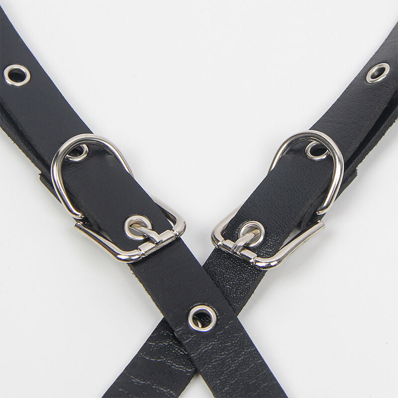 SUBBLIME - HARNESS WITH STRAPS AND CHAIN ONE SIZE