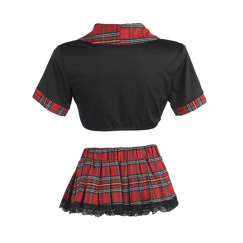SUBBLIME - SEXY SCHOOLGIRL COSTUME WITH L/XL TOP
