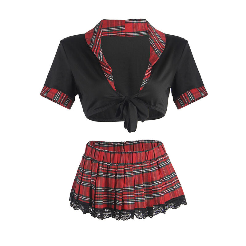 SUBBLIME - SEXY SCHOOLGIRL COSTUME WITH L/XL TOP