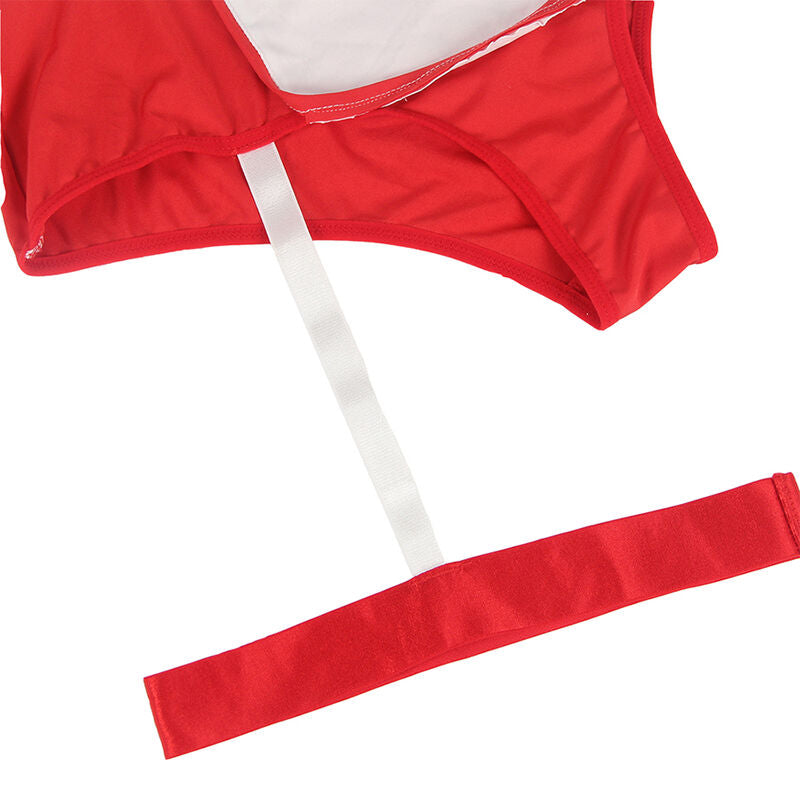SUBBLIME - SEXY NURSE BODYSUIT COSTUME L/XL