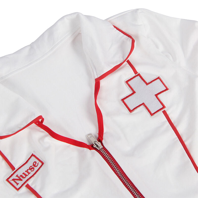 SUBBLIME - SEXY NURSE BODYSUIT COSTUME L/XL