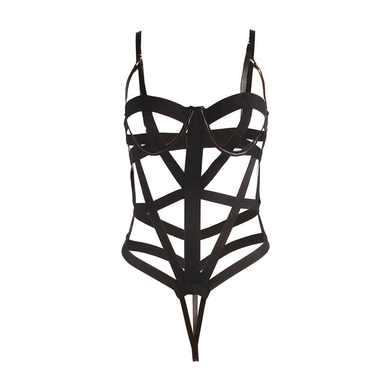 SUBLIME - BODY SEXY CUT-OUTS BLACK S/M
