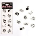 SECRET PLAY - SPICY COLLECTION 10 TEMPORARY TATTOO PACK