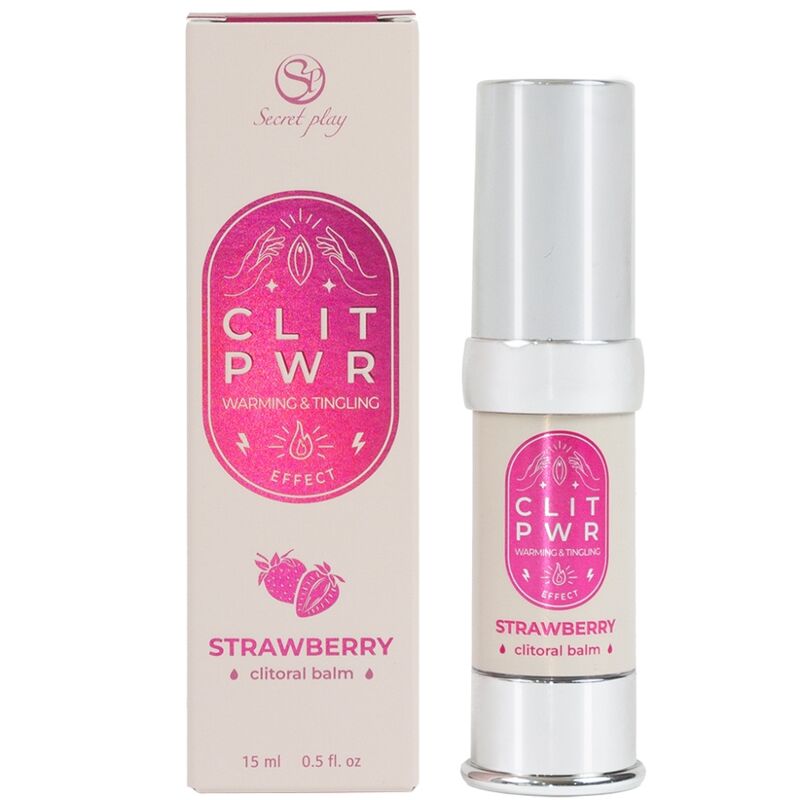 SECRET PLAY - CLITORIS BALM STRAWBERRY CLIT PWR