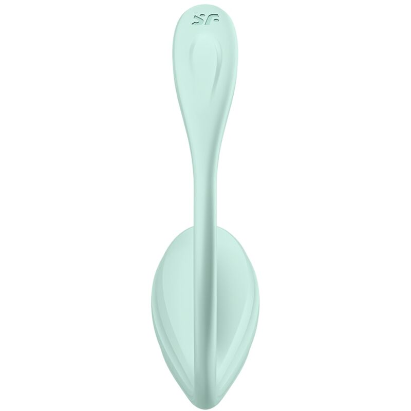 SATISFYER - FREE APP G-SPOT STIMULATOR SMOOTH PETAL AQUA GREEN