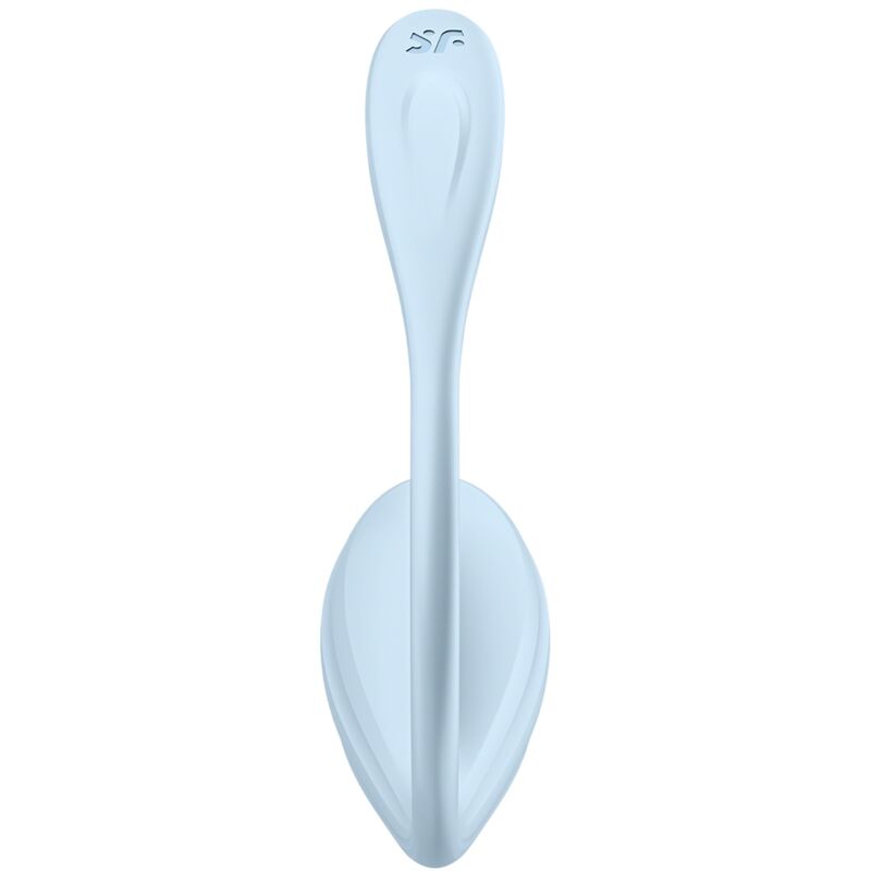 SATISFYER - FREE APP SMOOTH PETAL SKY BLUE G-SPOT STIMULATOR