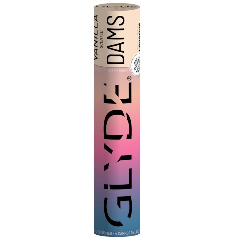 SHEER GLYDE - DAMS LATEX DENTAL DAM ORAL SEX VANILLA