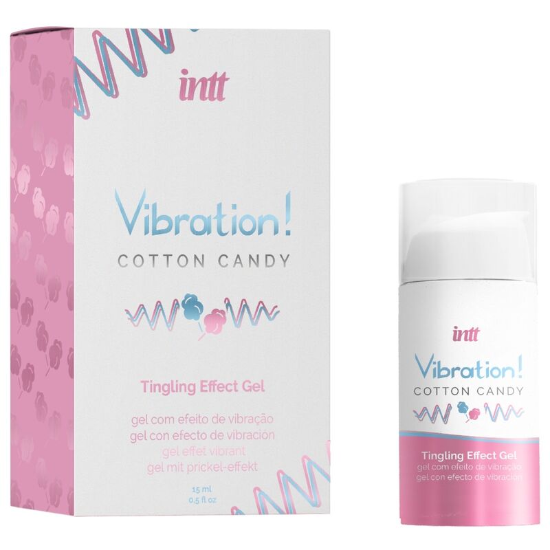 INTT - CANDY FLOSS LIQUID VIBRATOR POWERFUL INTIMATE STIMULANT 15 ML