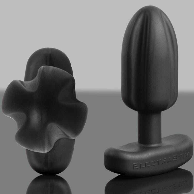 ELECTRASTIM - TARTARE QUADRIPOLAR SILICONE BLACK ANAL PLUG