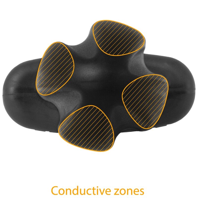 ELECTRASTIM - TARTARE QUADRIPOLAR SILICONE BLACK ANAL PLUG