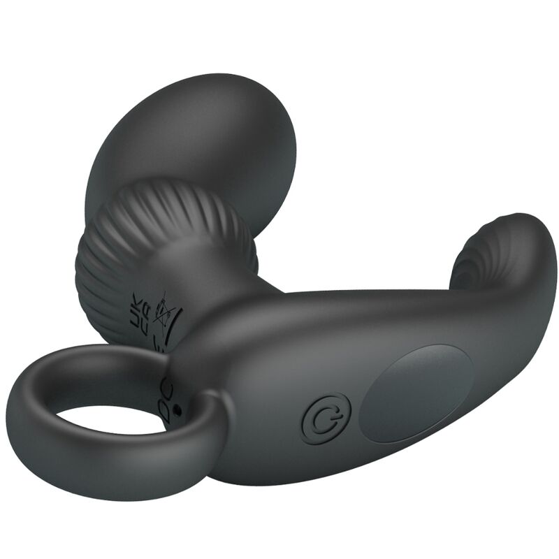 PRETTY LOVE - CAYLA ANAL MASSAGER VIBRATOR BLACK
