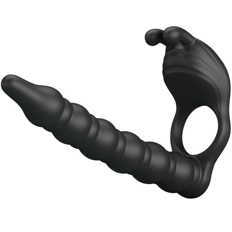 PRETTY LOVE - BLACKNEY PENIS RINGS WITH VIBRATING PLUG