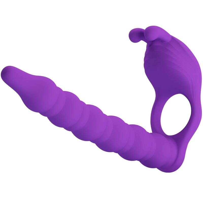 PRETTY LOVE - BLACKNEY PENIS RINGS WITH VIBRATING PLUG