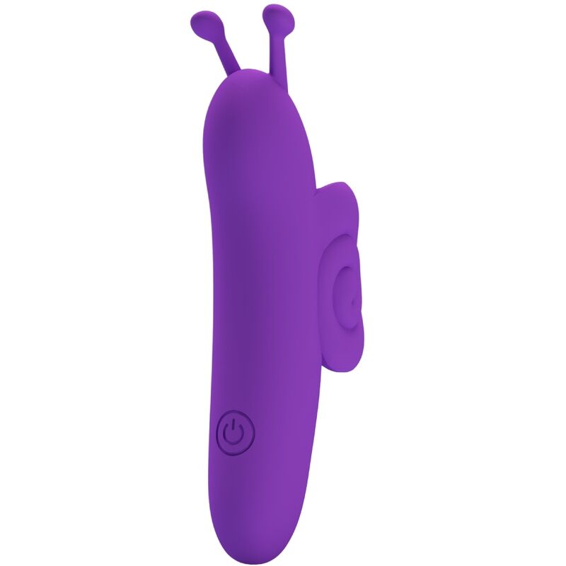 PRETTY LOVE - SNAIL POWERFUL FINGER VIBRATOR PURPLE