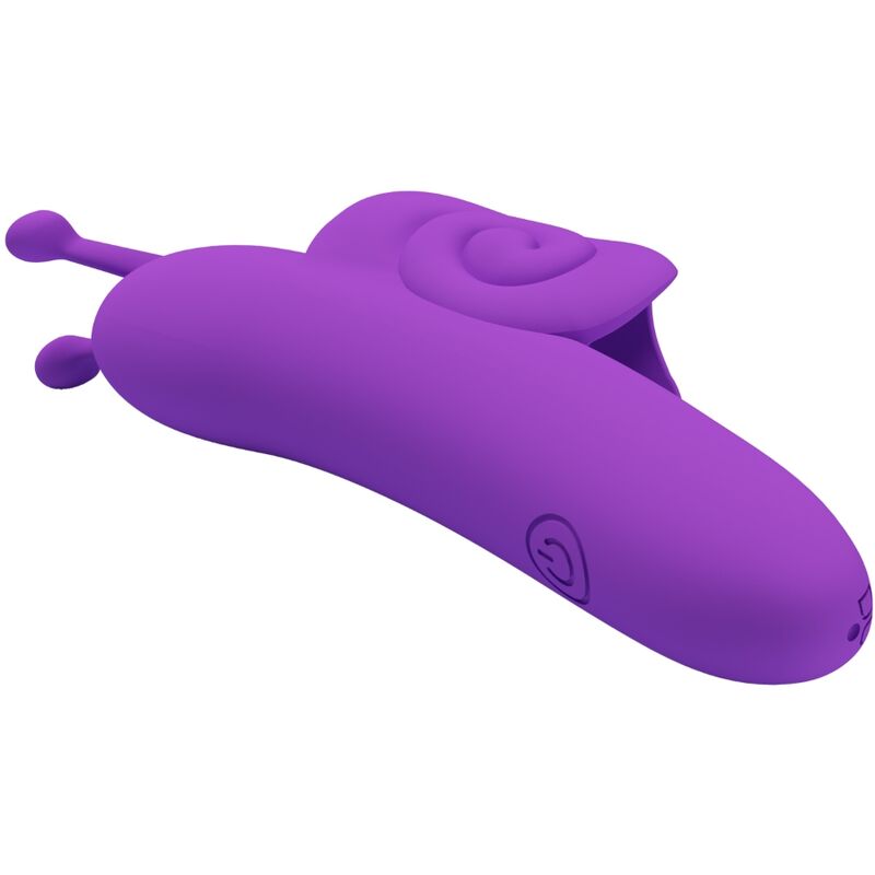 PRETTY LOVE - SNAIL POWERFUL FINGER VIBRATOR PURPLE
