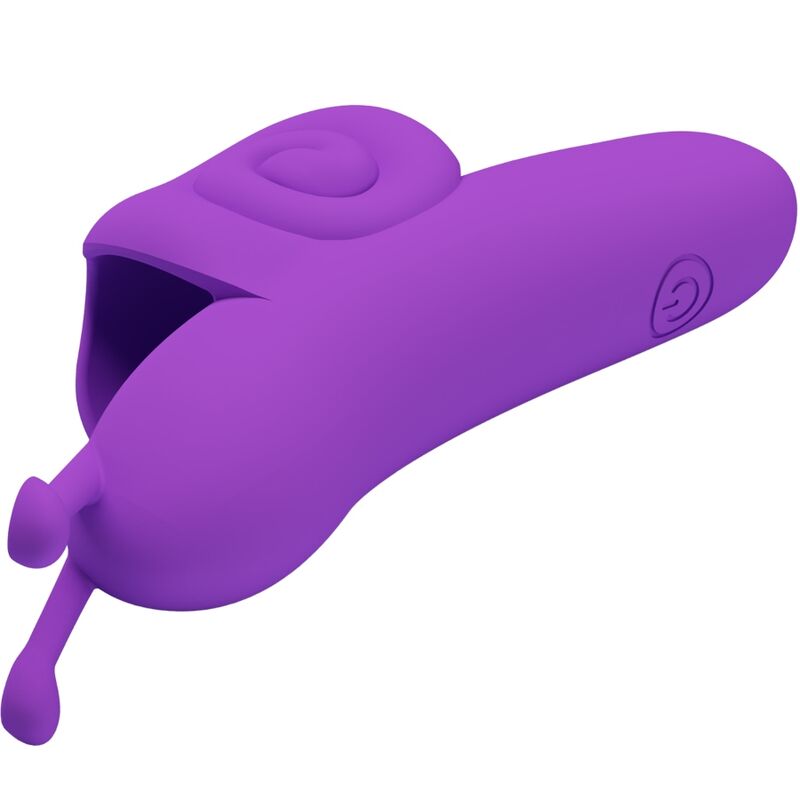 PRETTY LOVE - SNAIL POWERFUL FINGER VIBRATOR PURPLE