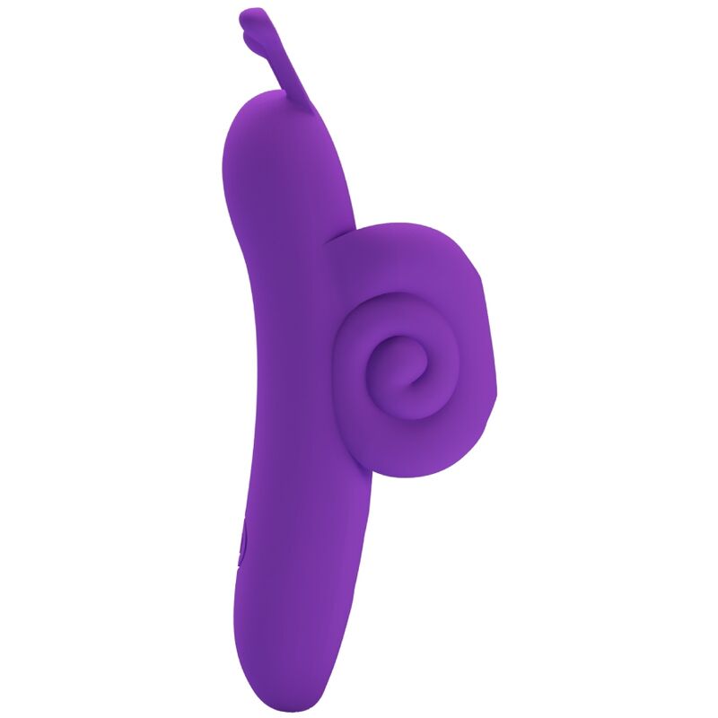 PRETTY LOVE - SNAIL POWERFUL FINGER VIBRATOR PURPLE