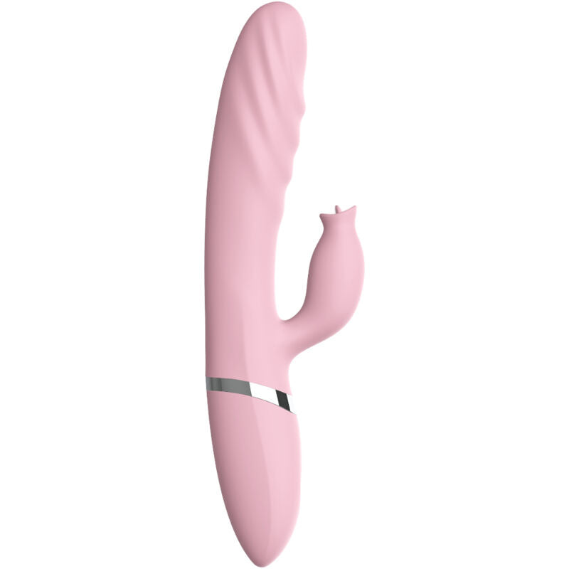 ARMONY - VIBRATOR & THRUSTER WITH HEATED TONGUE PINK