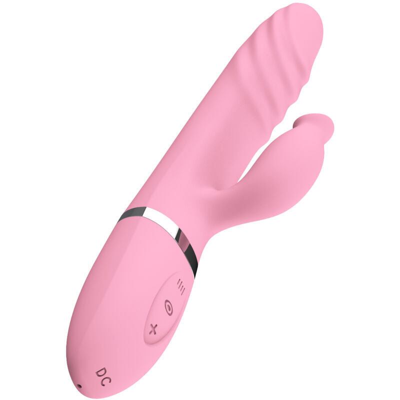ARMONY - VIBRATOR & THRUSTER WITH HEATED TONGUE PINK
