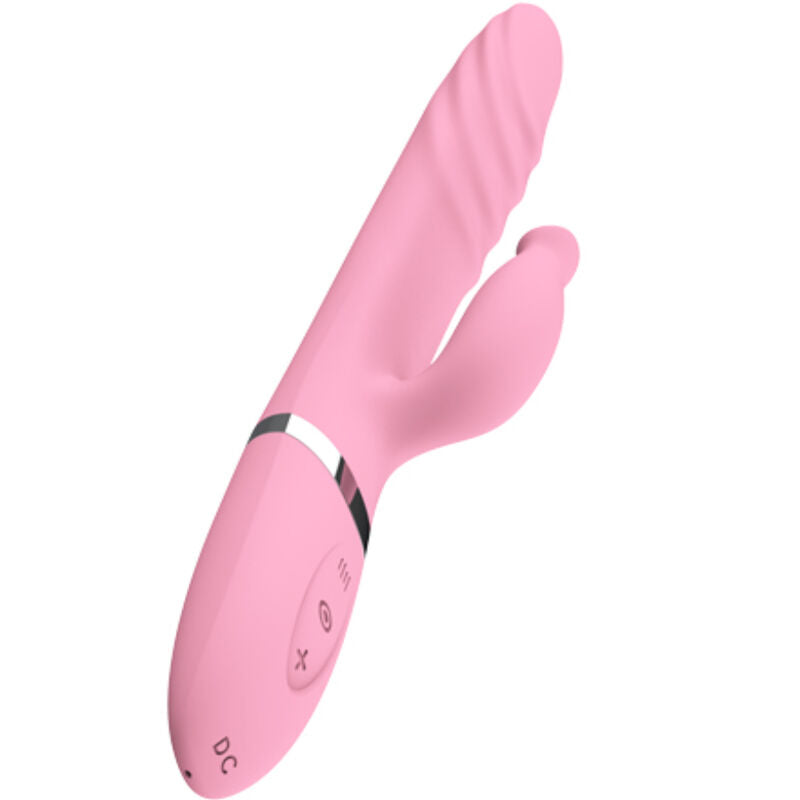 ARMONY - VIBRATOR & THRUSTER WITH HEATED TONGUE PINK