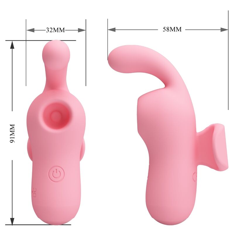 PRETTY LOVE - FUN MINI TOYS BY MAGIC FAIRY VIBRATOR & SUCTION