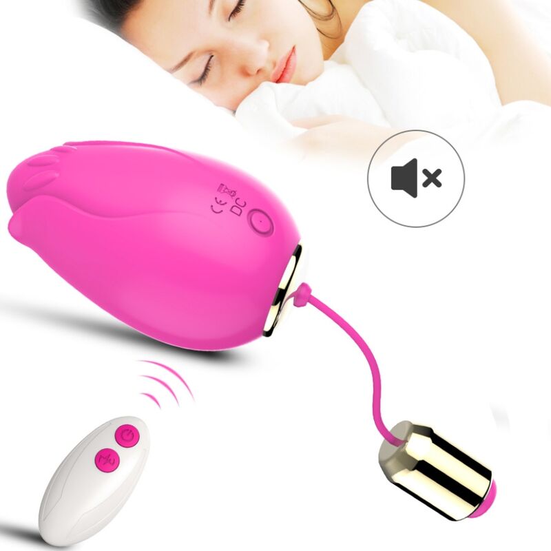 HARMONY - MANDALA EGG REMOTE CONTROL VIBRATOR G-SPOT FUCHSIA