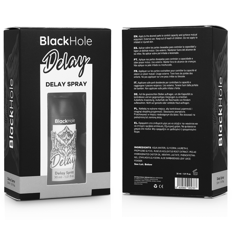 BLACK HOLE - STRONG DELAY SPRAY 30 ML