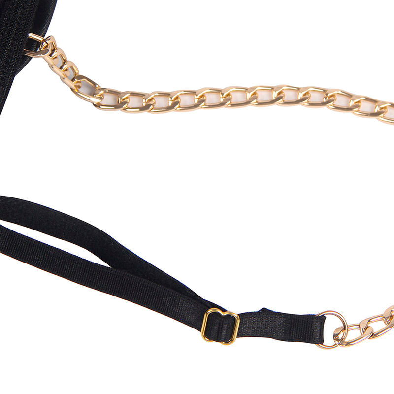 SUBBLIME - BODY NOIR CHAIN STRAPS S/M