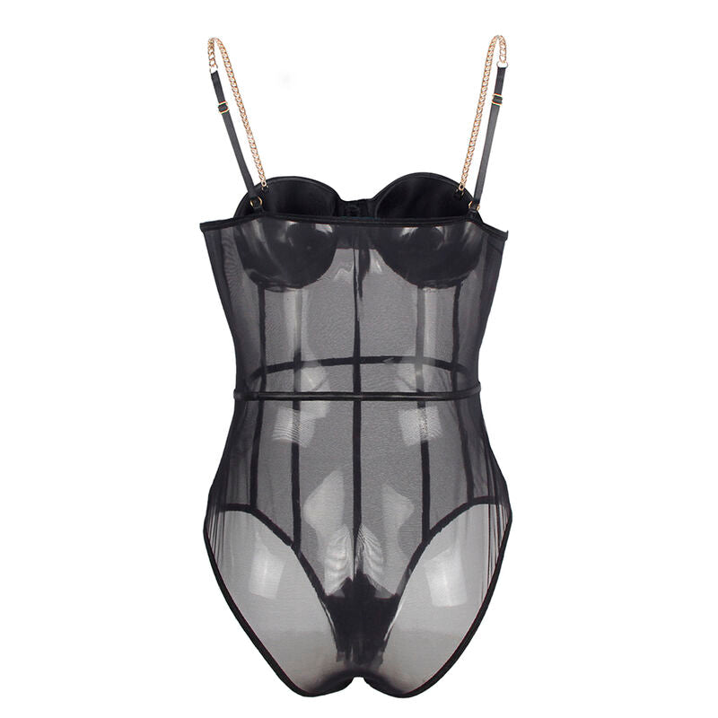 SUBBLIME - BODY NOIR CHAIN STRAPS S/M