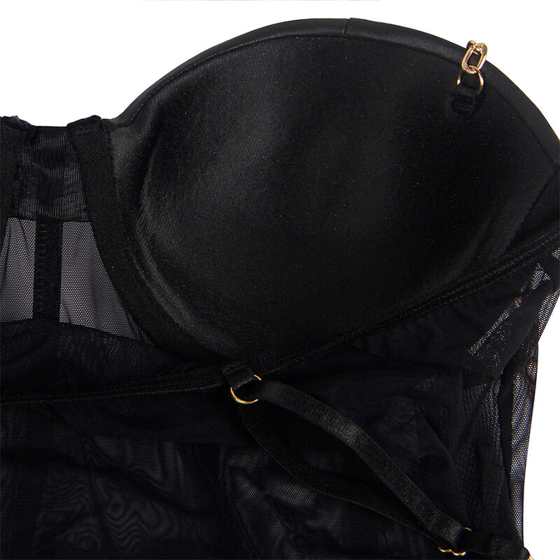 SUBBLIME - BODY NOIR CHAIN STRAPS S/M