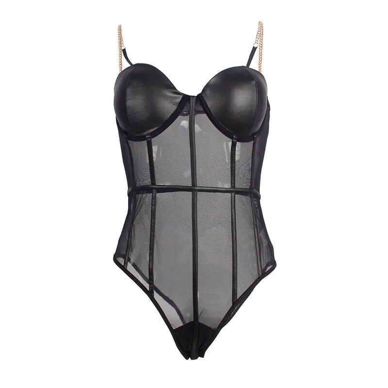 SUBBLIME - BODY NOIR CHAIN STRAPS S/M