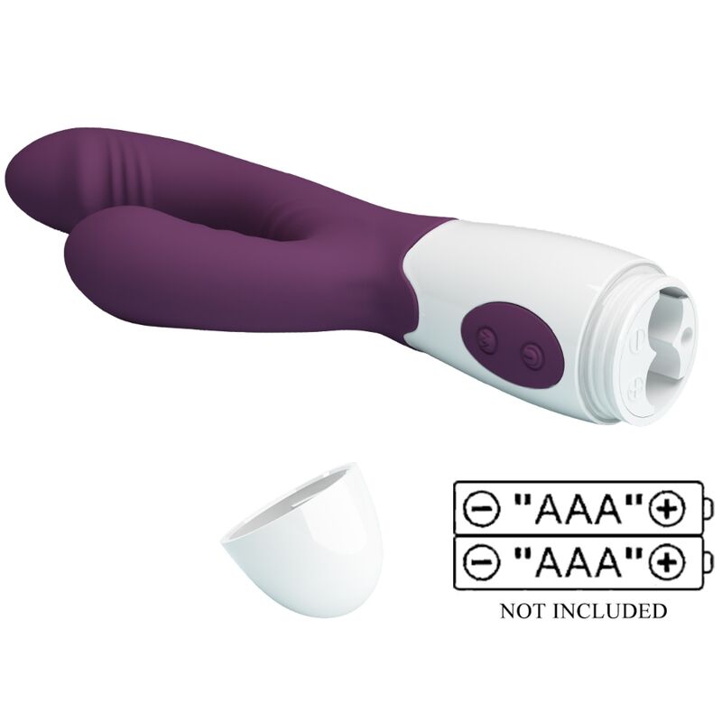 PRETTY LOVE - ANDREW VIBRATOR RABBIT & PURPLE G-SPOT STIMULATOR