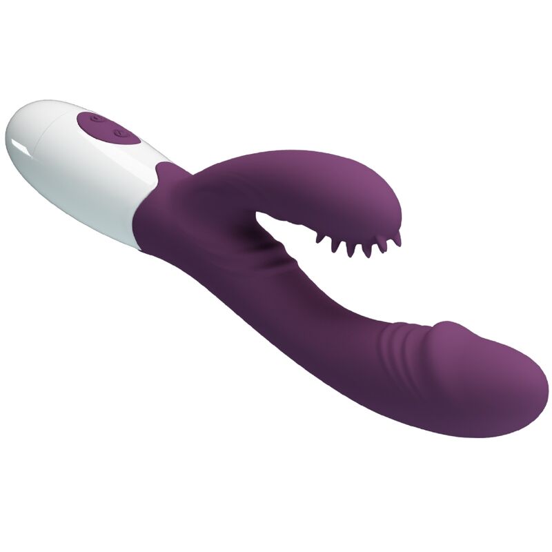 PRETTY LOVE - ANDREW VIBRATOR RABBIT & PURPLE G-SPOT STIMULATOR