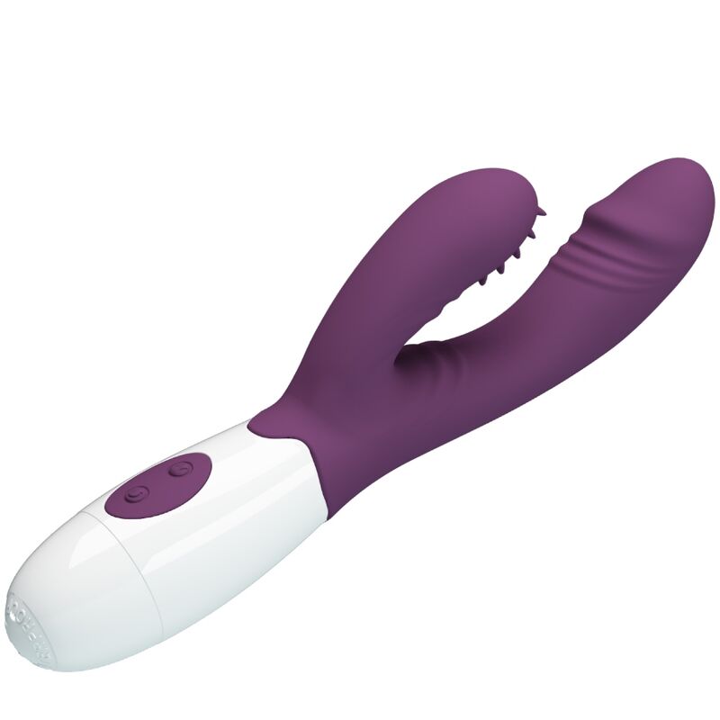 PRETTY LOVE - ANDREW VIBRATOR RABBIT & PURPLE G-SPOT STIMULATOR