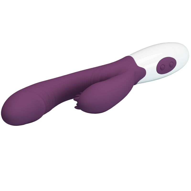 PRETTY LOVE - ANDREW VIBRATOR RABBIT & PURPLE G-SPOT STIMULATOR