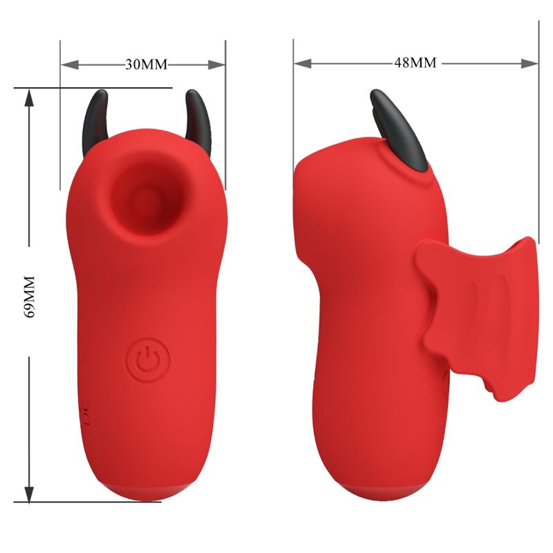 PRETTY LOVE - MINI JOUETS AMUSANTS PAR STIMULATEUR MAGIC DIABLE