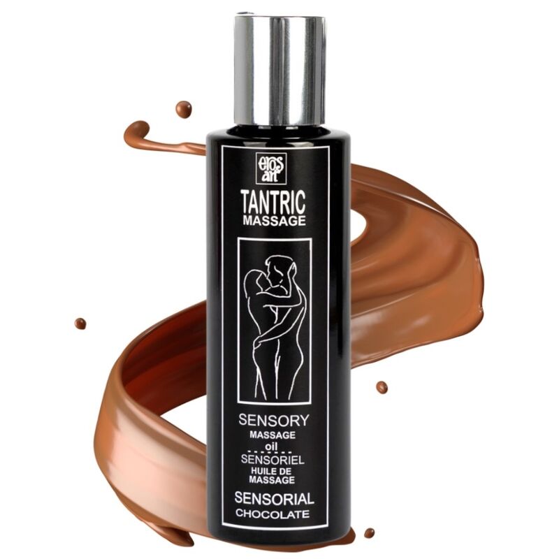 EROS-ART - NATURAL APHRODISIAC CHOCOLATE TANTRA MASSAGE OIL 100 ML