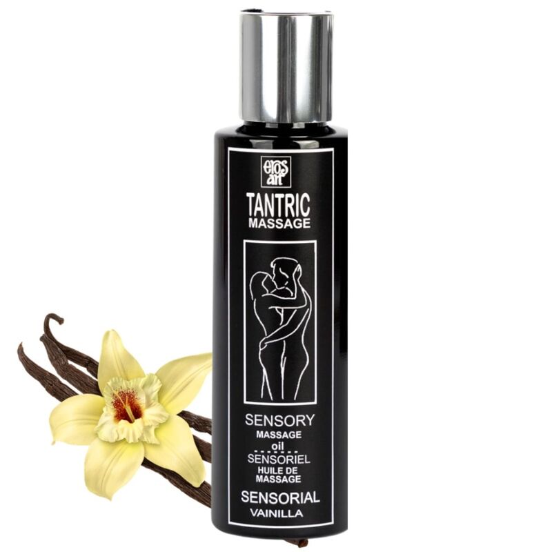EROS-ART - NATURAL TANTRA MASSAGE OIL AND APHRODISIAC VANILLA 100 ML