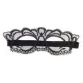 QUEEN LINGERIE - FINE BLACK LACE MASK
