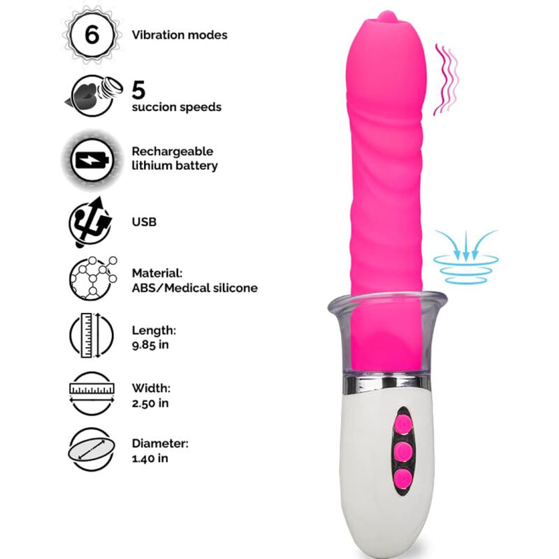 ARMONY - LIBERTY VIBRATOR & THRUST WITH TONGUE