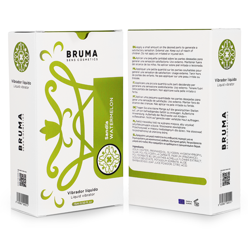 BRUMA - ULTRA GLIDING LIQUID VIBRATOR Watermelon 15 ML